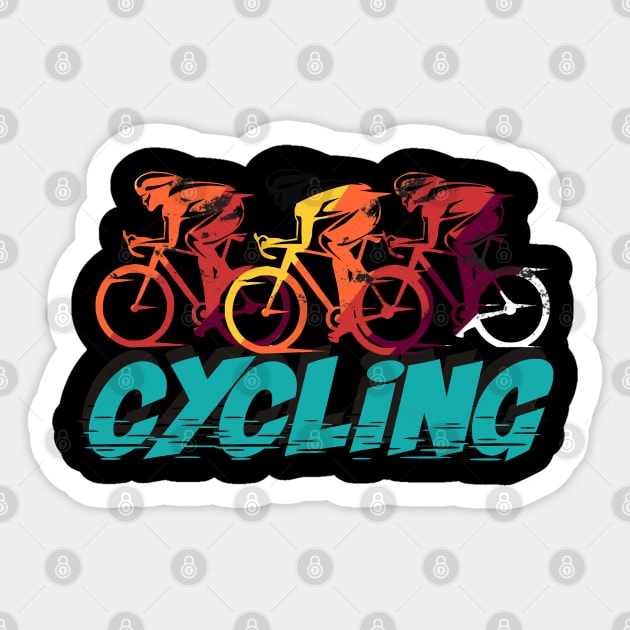 Amor Por El Ciclismo Sticker by vintagejoa